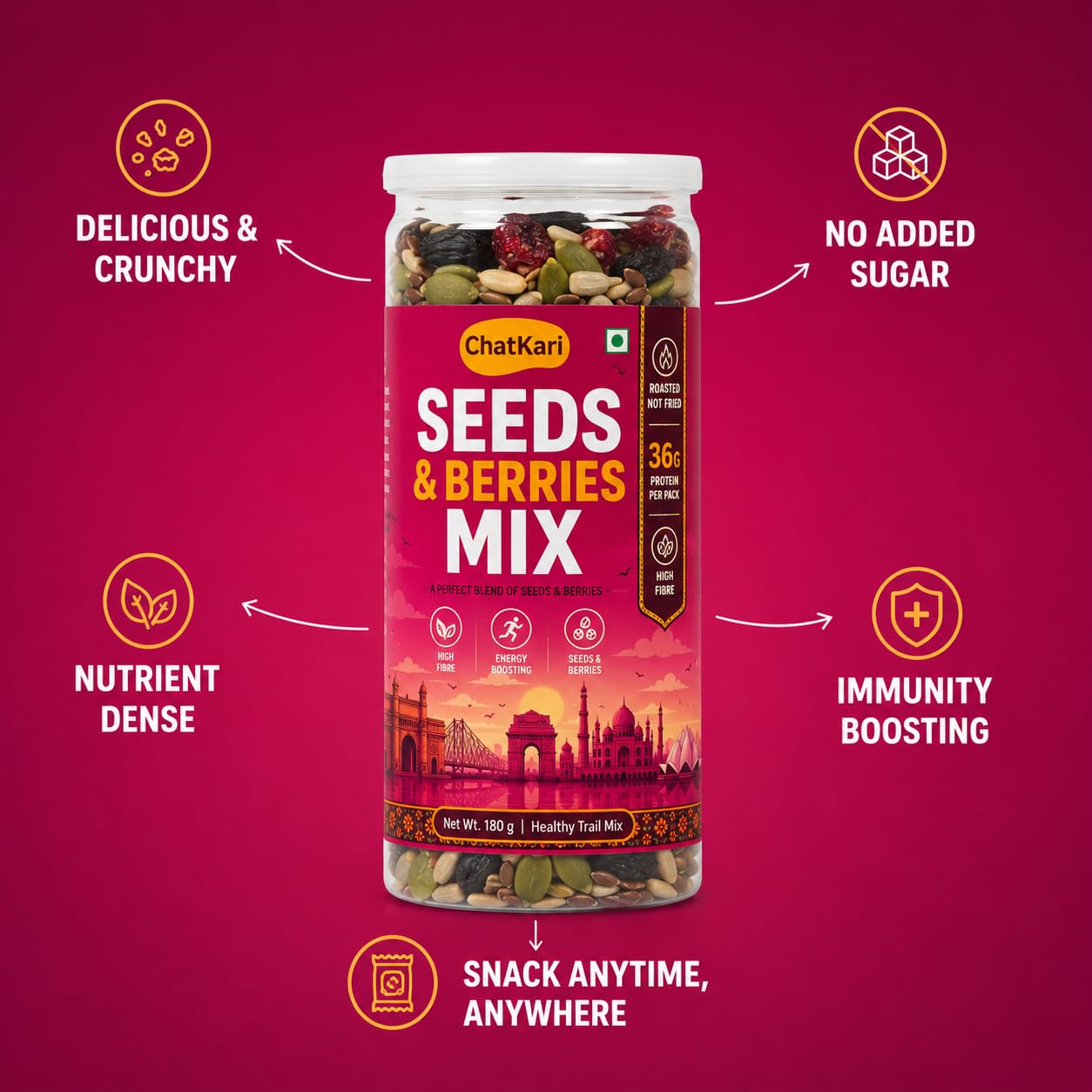Berry Blast Trail Mix 180g