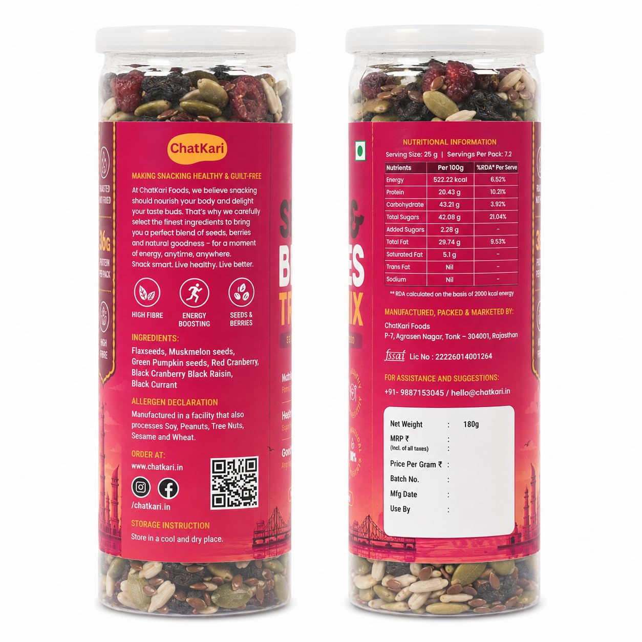 Berry Blast Trail Mix 180g